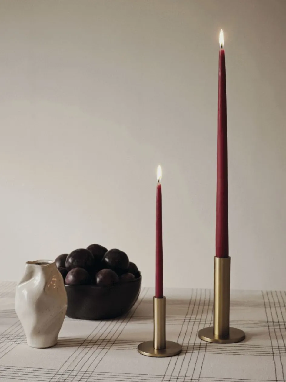 Sale Broste Copenhagen Maro Lysestage H, Messingfinish
