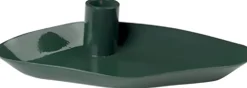 Clearance Broste Copenhagen Mie Mini Lysestage , Forest Green