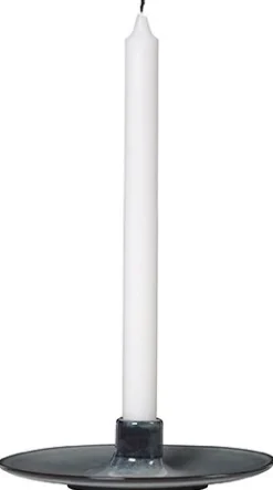 Hot Broste Copenhagen Nordic Sea Lysestage H4 cm, Soft Blue