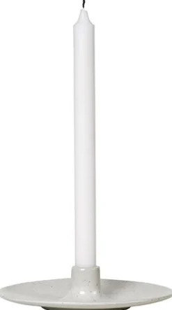 Hot Nordic Vanilla Lysestage H4 cm, Cream w. Grains Lysestager