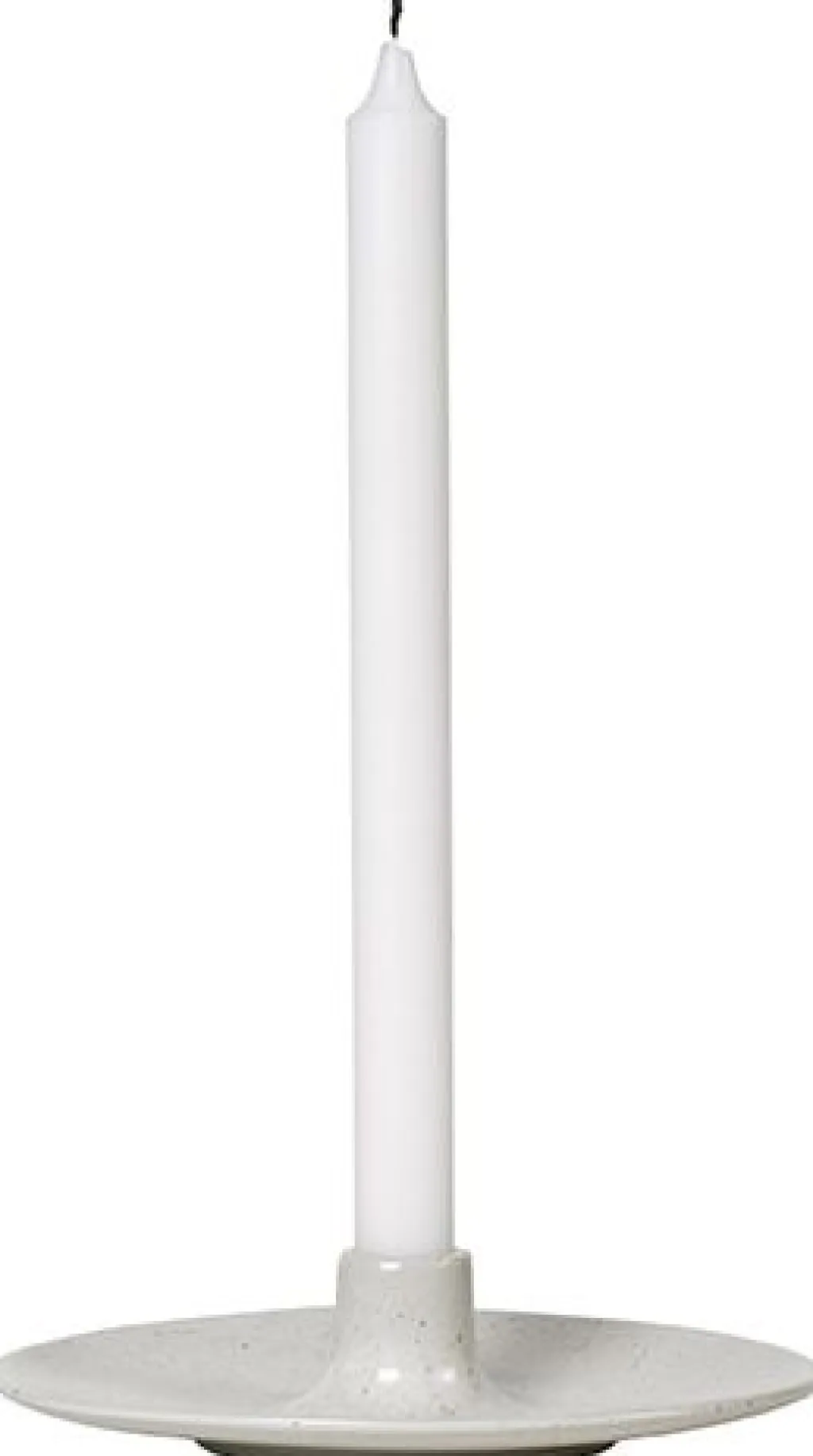 Hot Nordic Vanilla Lysestage H4 cm, Cream w. Grains Lysestager