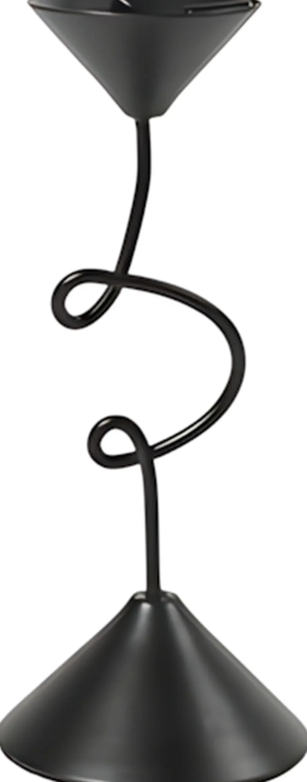 Discount Selma Lysestage H, Sort Lysestager