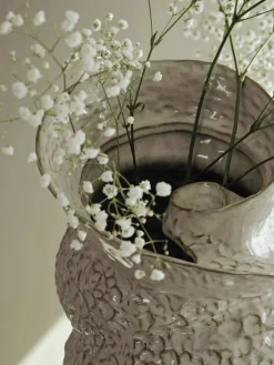 Broste Copenhagen Vaser > Shelly Vase H38 cm, Hvid