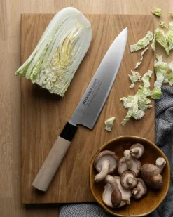 Bunmei Kokkeknive > Kokkekniv 20 cm, Stål