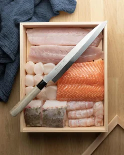 Bunmei Udbener- Og Filetknive > Yanagi Sashimikniv Enkelslebet 27 cm, Stål