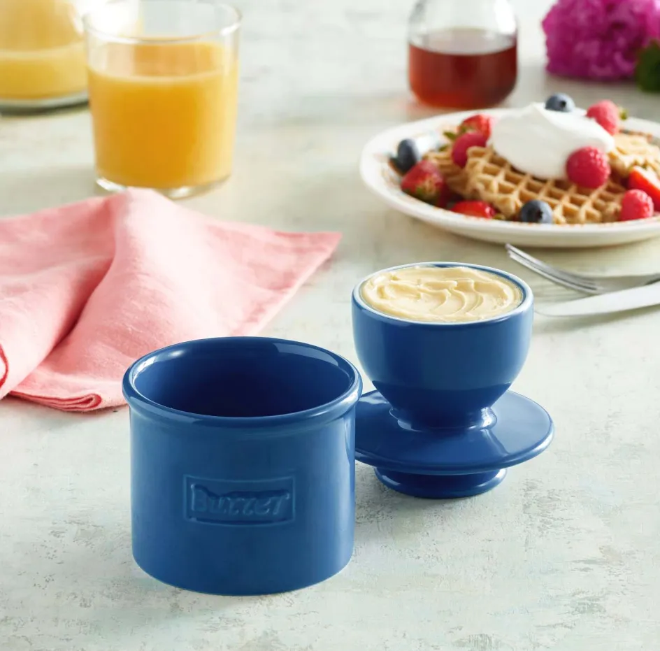 Online Butter Bell Cafe Retro Smørklokke H10,7 cm, Royal Blue
