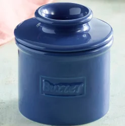 Online Butter Bell Cafe Retro Smørklokke H10,7 cm, Royal Blue