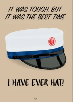 Citatplakat Stue|Vægdekorationer Og Plakater > Student The Best Time I Have Ever Hat! HHX 50x70 cm
