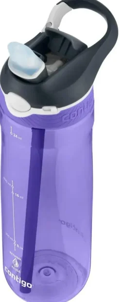 Clearance Contigo Ashland ReNew Drikkeflaske m. Sugerør 720 ml, Grapevine