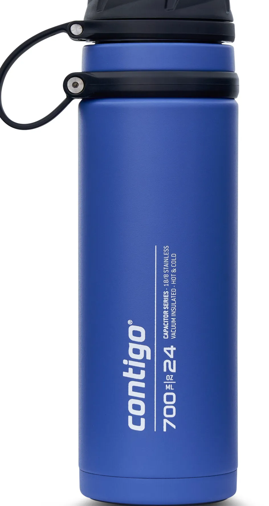 Hot Contigo Fuse Termoflaske 700 ml, Metalblå