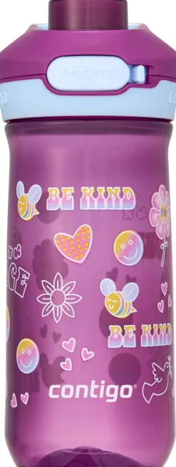 Best Contigo Jessie Autopop Drikkeflaske 420 ml, Grape Retro