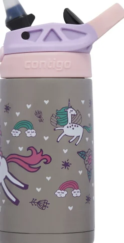 Discount Kids Easy Clean Chill Drikkeflaske m. Sugerør 380 ml, Børn Drikkedunke Til Børn|Opbevaring Til Køkkenet