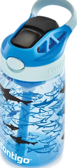 Clearance Kids Easy Clean Drikkeflaske m. Sugerør 420 ml, Børn Drikkedunke Til Børn|Opbevaring Til Køkkenet