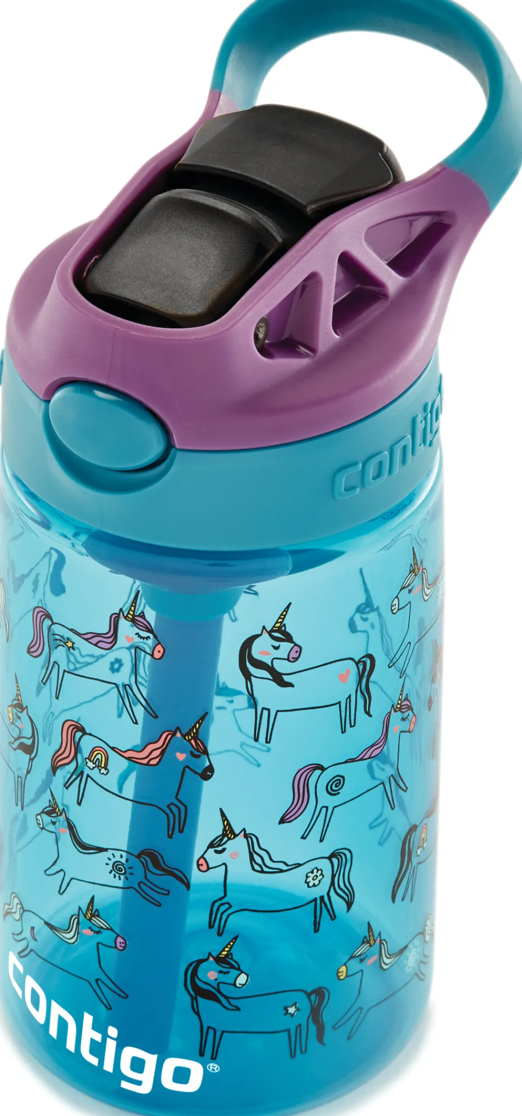Sale Kids Easy Clean Drikkeflaske m. Sugerør 420 ml, Børn Drikkedunke Til Børn|Opbevaring Til Køkkenet
