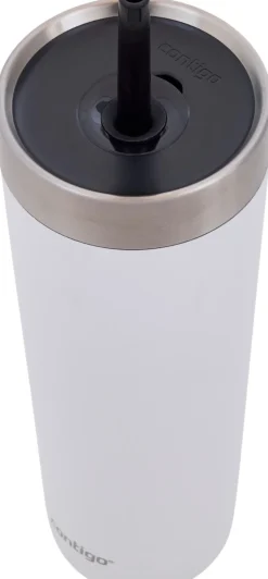 Clearance Spill-Proof Termokop m. Sugerør 720 ml, Termokrus Og -Kopper|Termoflasker Og Drikkedunke