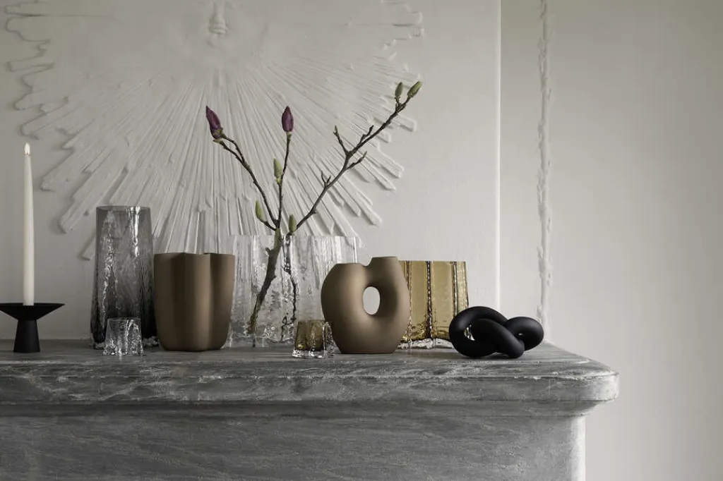 Cooee Design Stue|Vaser > Tulipa Vase H30 cm, Hasselnød