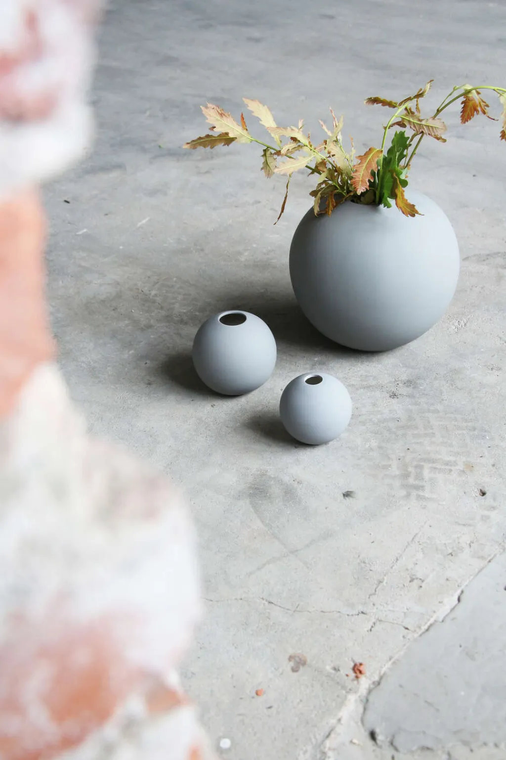Clearance Ball Vase H, Stue|Vaser
