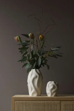 Clearance Cooee Design Drift Desert Vase H, Vanilla