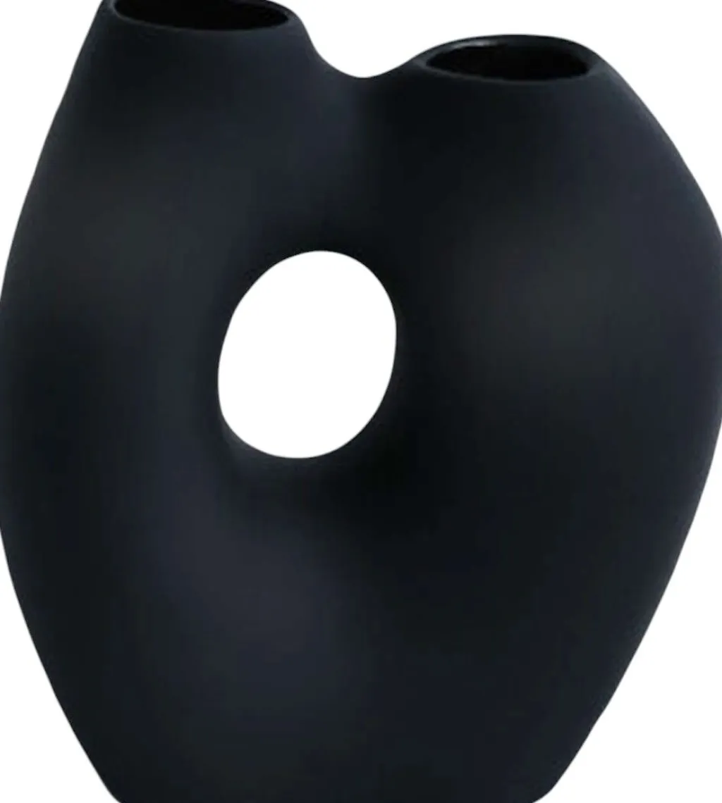 Cooee Design Stue|Vaser > Frodig Vase H23 cm, Sort