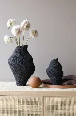 Sale Cooee Design Isla Vase H, Sort