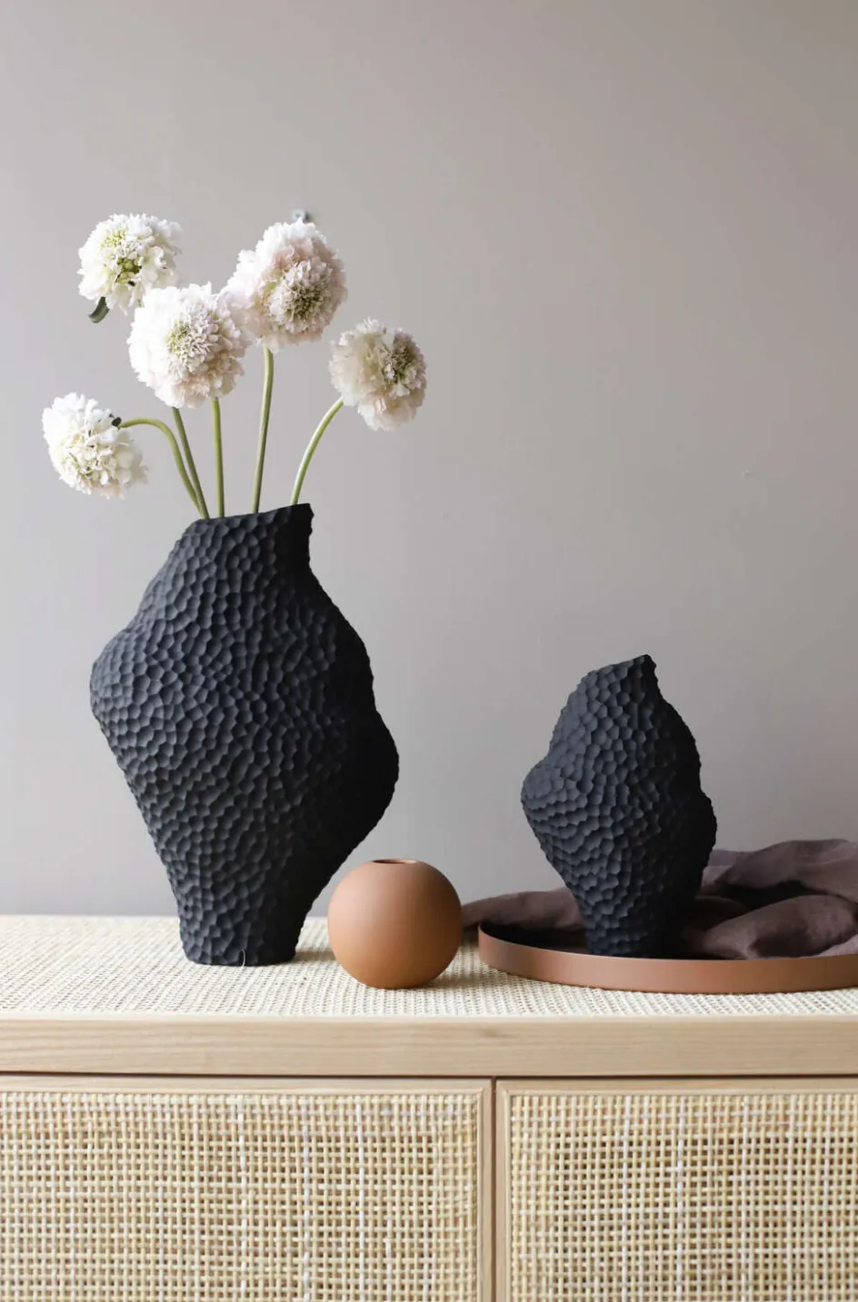 Sale Cooee Design Isla Vase H, Sort