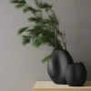 Best Lee Vase H28 cm, Sort Stue|Vaser