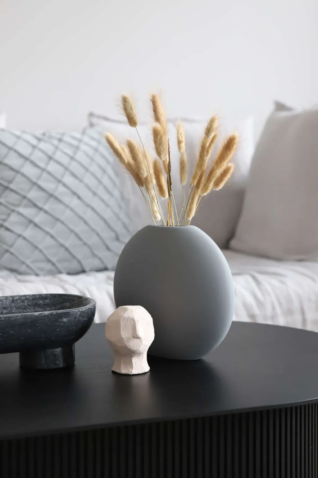 Cooee Design Stue|Vaser > Pastille Vase H, Grå