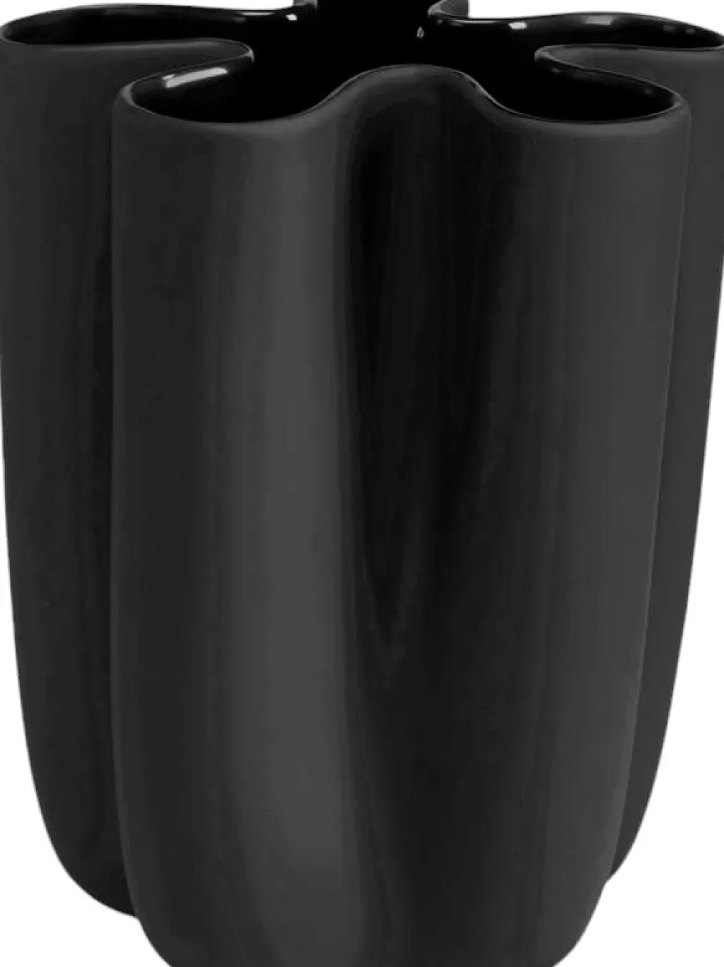 Cooee Design Stue|Vaser > Tulipa Vase H20 cm, Sort