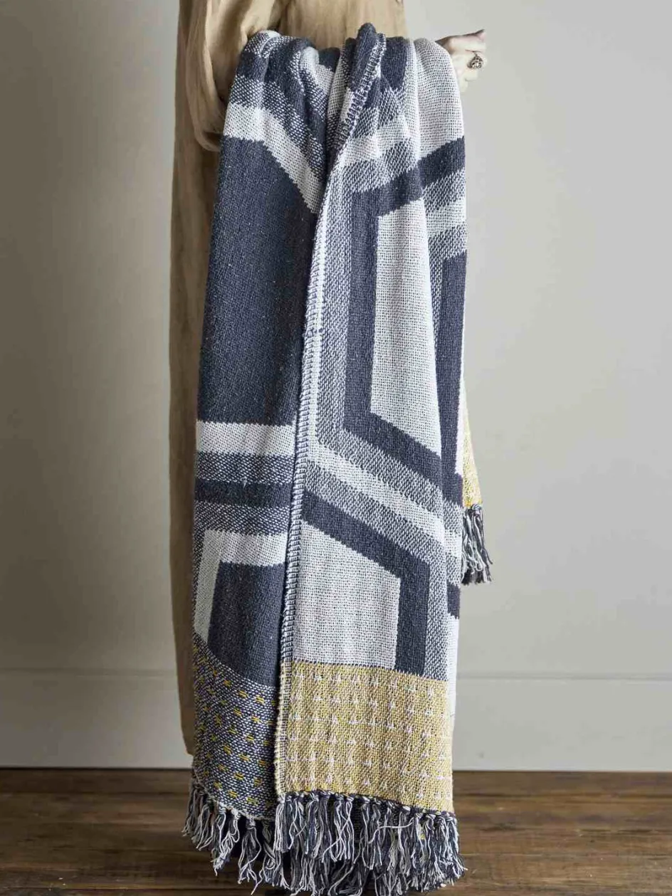 Outlet Creative Collection Annli Plaid 130x160 cm, Grå