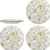 Hot Creative Collection Bloomie Tallerken 4 stk. 20,5 cm, Multi