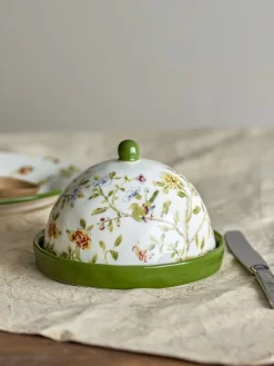 Creative Collection Skåle > Bloomie Smørboks 16 cm, Multi