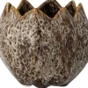 Creative Collection Stue|Urtepotter Og Krukker > Elaya Urtepotte H11 cm, Brun