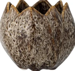 Creative Collection Stue|Urtepotter Og Krukker > Elaya Urtepotte H11 cm, Brun