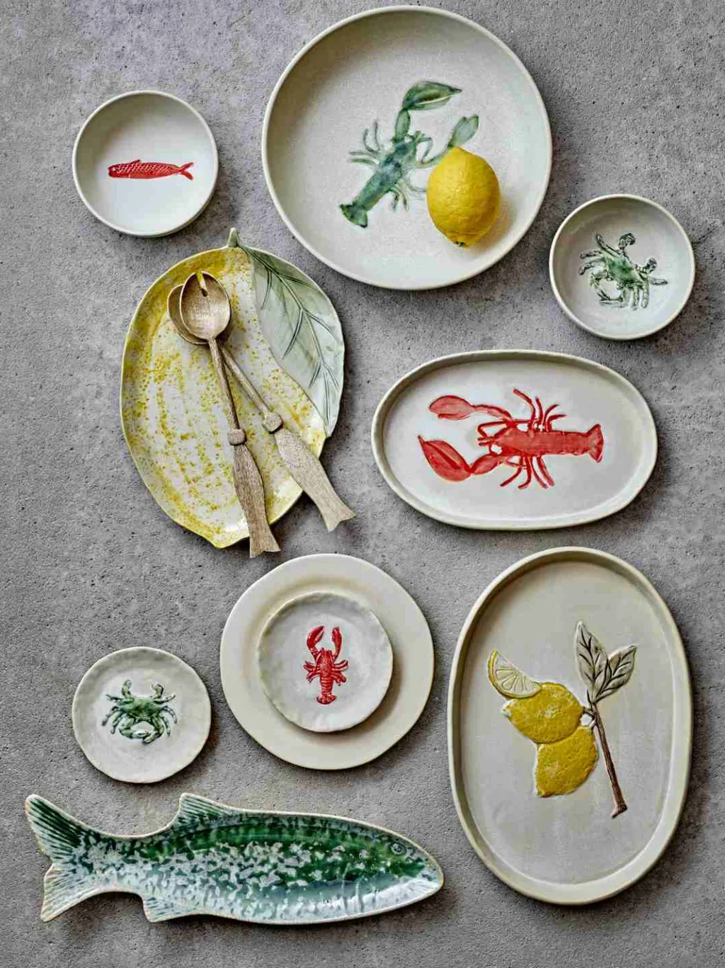 Creative Collection Skåle > Hadden Skål Ø29 cm, Grøn