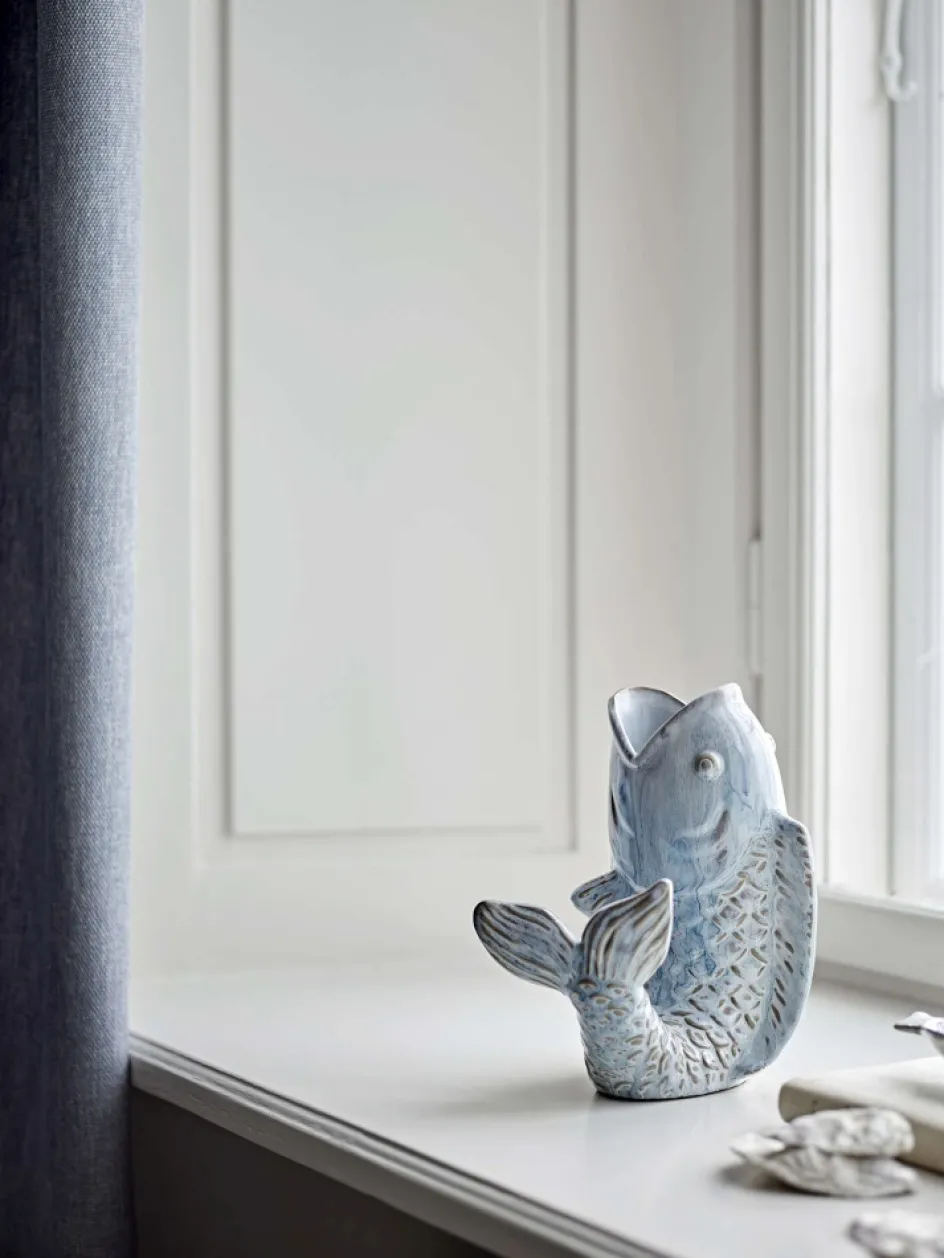 Clearance Creative Collection Hiro Vase H21 cm, Blå