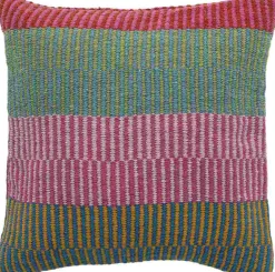 New Isnel Pude 45x45 cm, Grøn/Rosa Puder Og Betræk