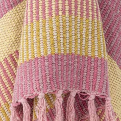 Creative Collection Isnel Plaid 130x160 cm, Pink