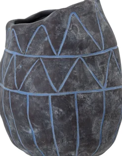 Online Ivo Deko Vase H18 cm, Blå Stue|Vaser