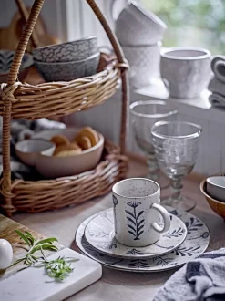 Hot Leonie Tallerken 16 cm, Blå Frokosttallerkener