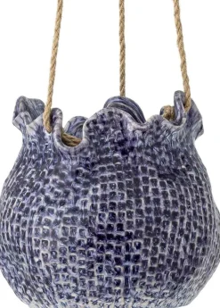 Clearance Lottie Hængeurtepotte H16 cm, Blå Stue|Urtepotter Og Krukker