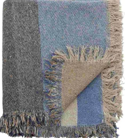 Creative Collection Plaider Og Tæpper > Maji Plaid 130x160 cm, Blå