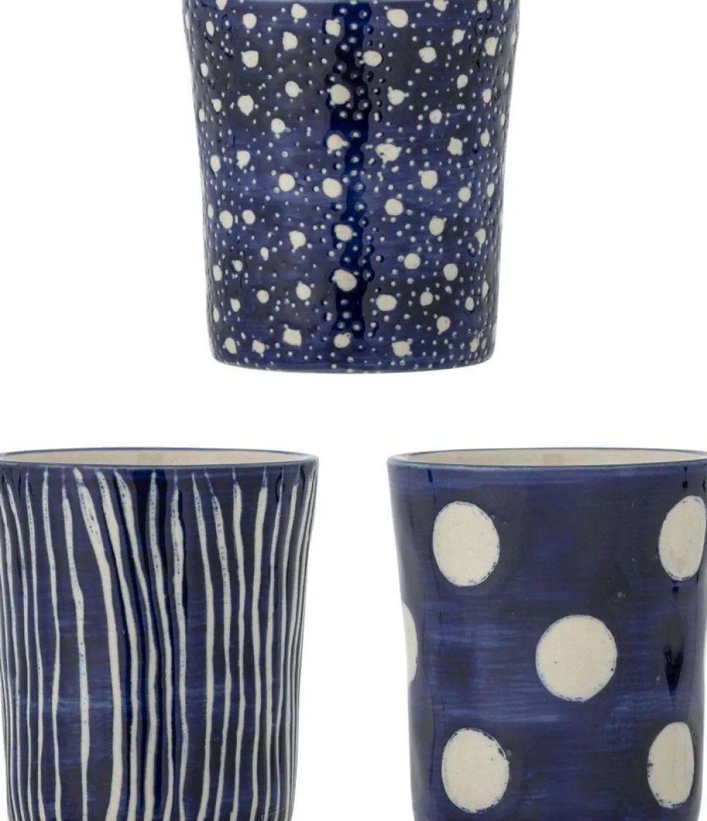 Creative Collection Kopper > Minoa Kop 3 stk. 19 cl, Blå