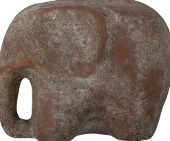 Hot Mun Dekoration 21 cm, Brun Stue|Træfigurer Og Figurer