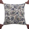 Clearance Paisley Pude 45x45 cm, Multi Puder Og Betræk