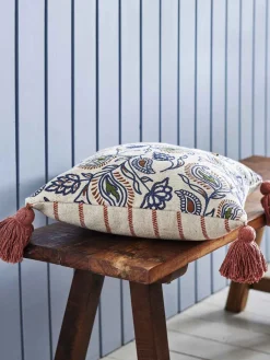 Clearance Paisley Pude 45x45 cm, Multi Puder Og Betræk