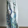 New Peacock Plaid 130x155 cm, Grøn Plaider Og Tæpper