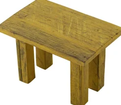 Best Porir Sidebord H24 cm, Gul Borde