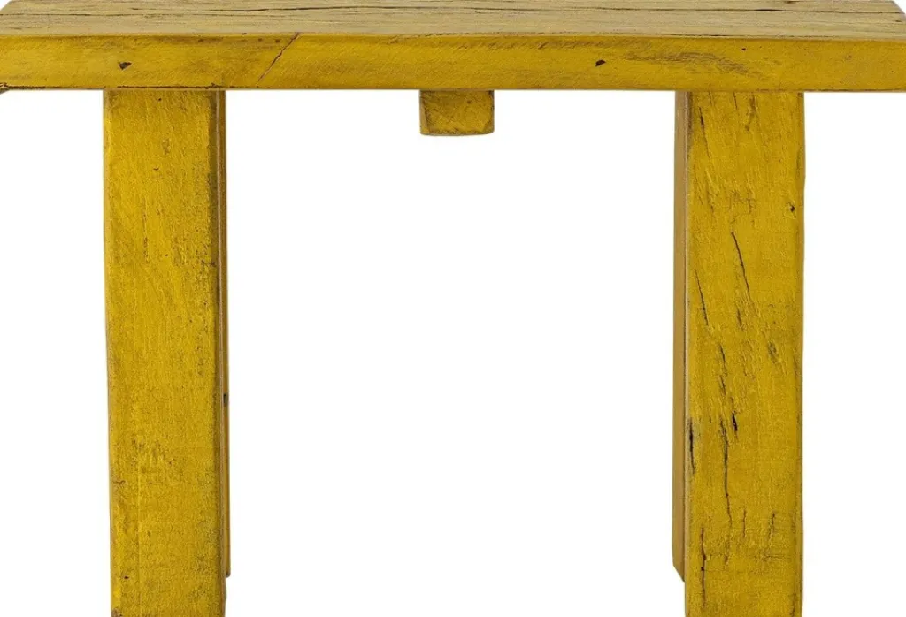 Best Porir Sidebord H24 cm, Gul Borde
