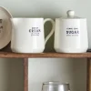 Best Creative Collection Wendy Flødekande og Sukkerskål, Hvid