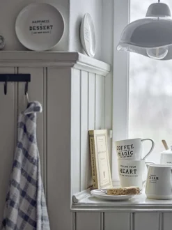 Best Creative Collection Wendy Flødekande og Sukkerskål, Hvid